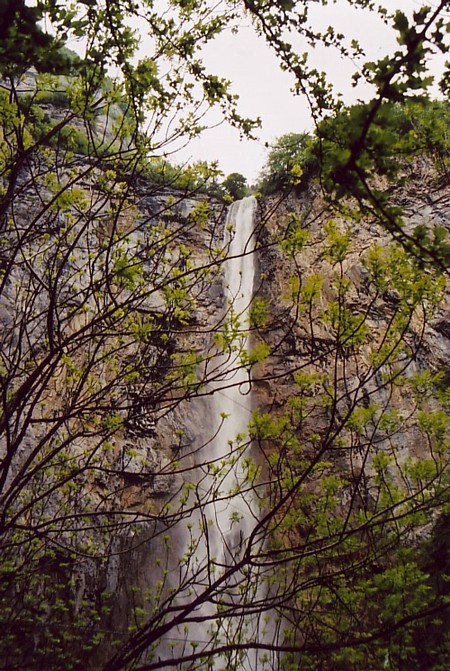 Serenbachfall der untere